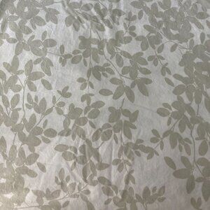 Apt. 9 Botanical White and Grey King Size Sheets (Flat and Fitted ONLY) NO SHAMS